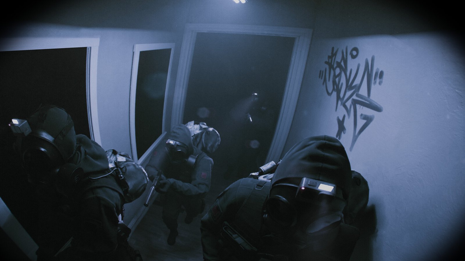A screenshot of the upcoming horror game P.O.N.