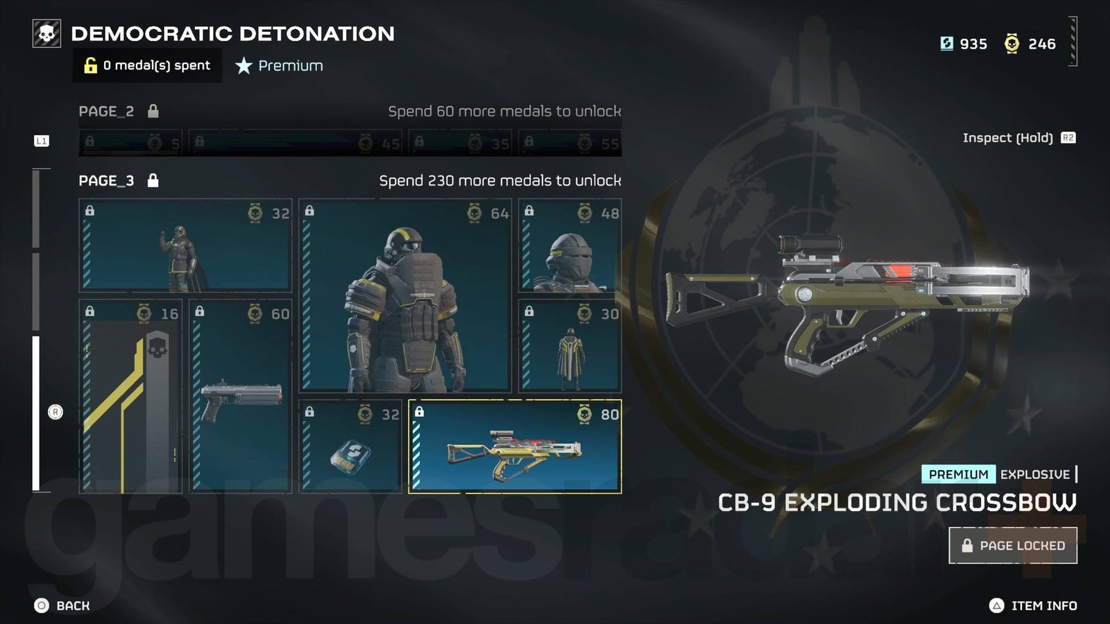 Helldivers 2 Democratic Detonation Warbond explosive crossbow page 3