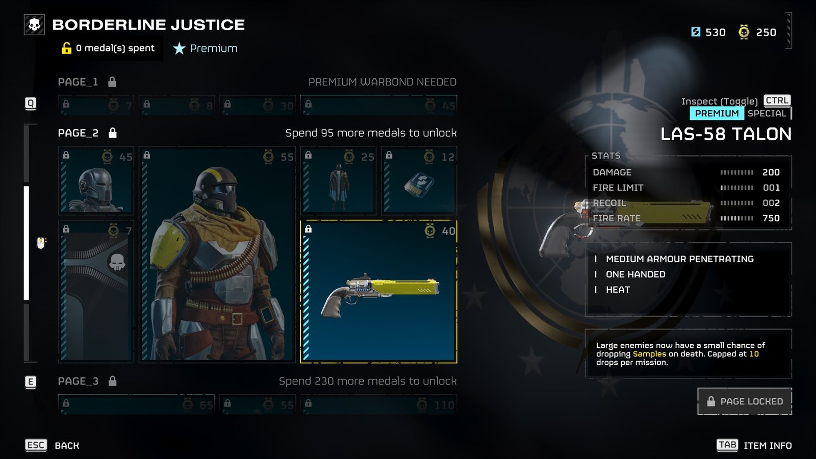 Helldivers 2 Borderline Justice Warbond