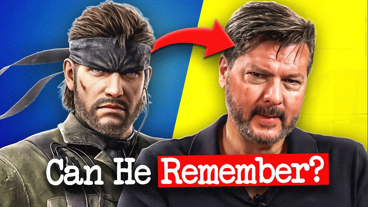 Can Metal Gear's Snake Remember His Iconic Lines? - YouTube